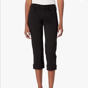 NYDJ Crop Jeans Size 14 Black